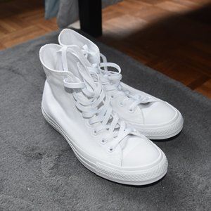 Converse Chuck Taylor All Star White Monochrome High Top